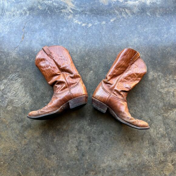 Vintage Tony Lama‎ Leather Cowboy Boots main image 4